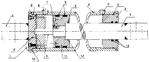 A single figure which represents the drawing illustrating the invention.